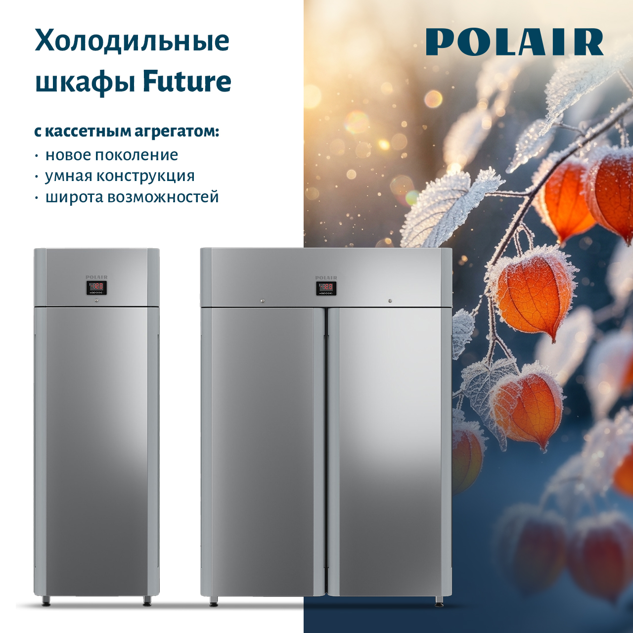 Холодильные шкафы Polair Future