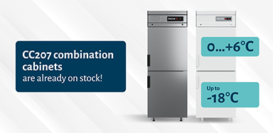 CC207 combination cabinets are already waiting for you at the Polair warehouse!