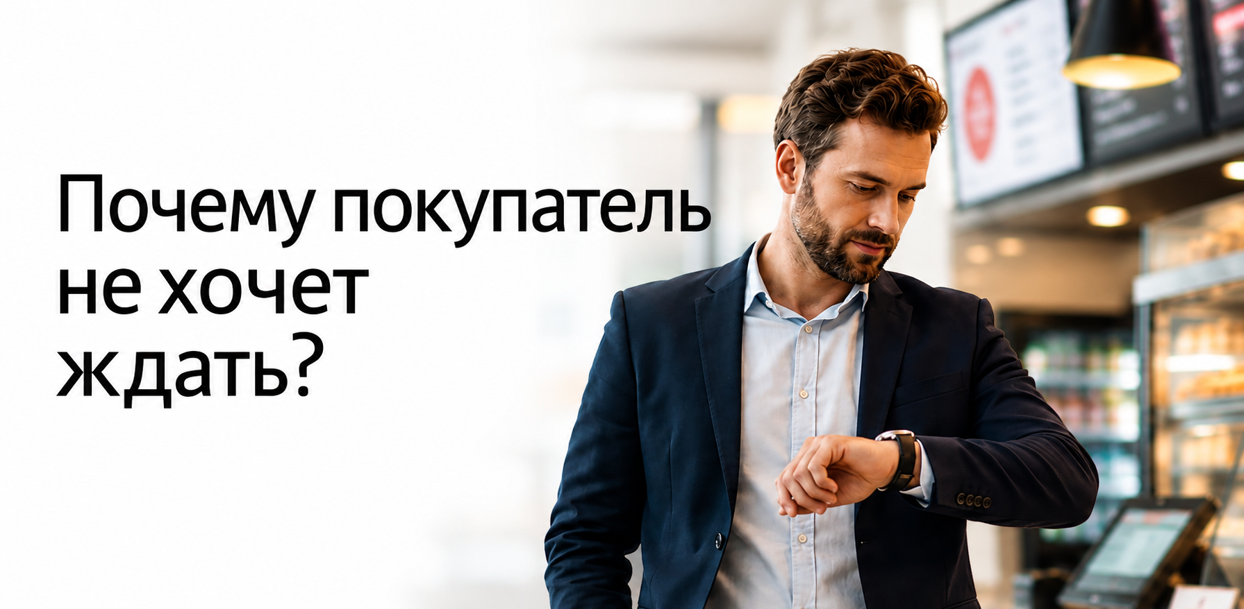 Почему покупатель не хочет ждать?